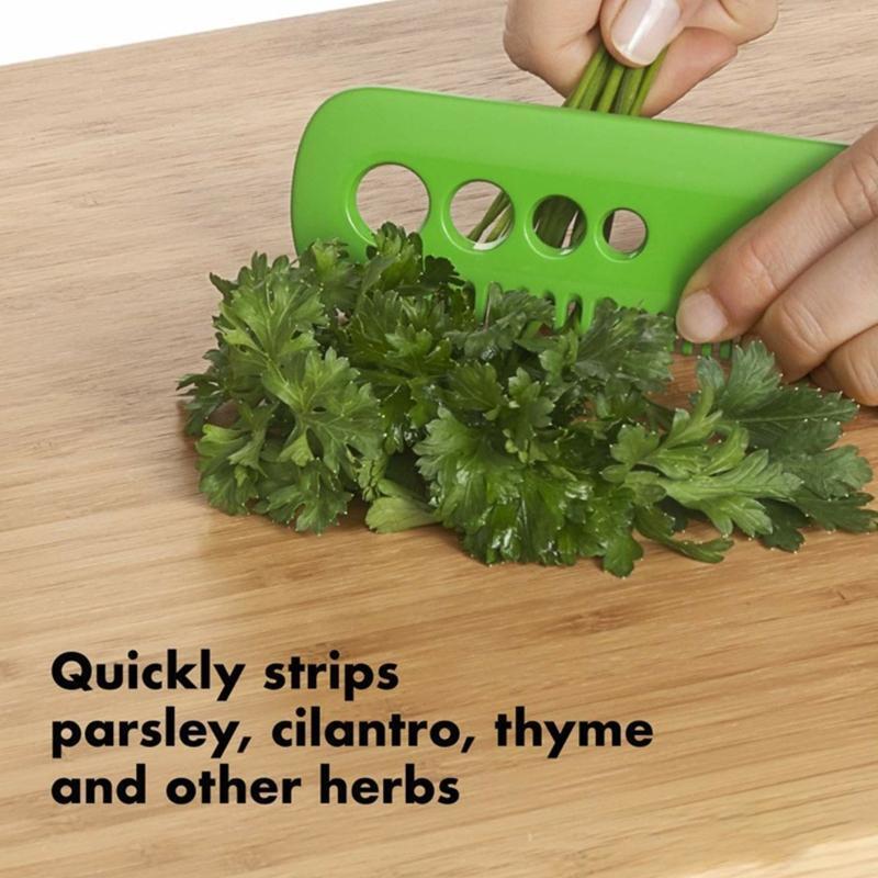 Vegetable Herb Eliminator Leaf Peeler Kale Stripping Comb Multifunctional Slicer