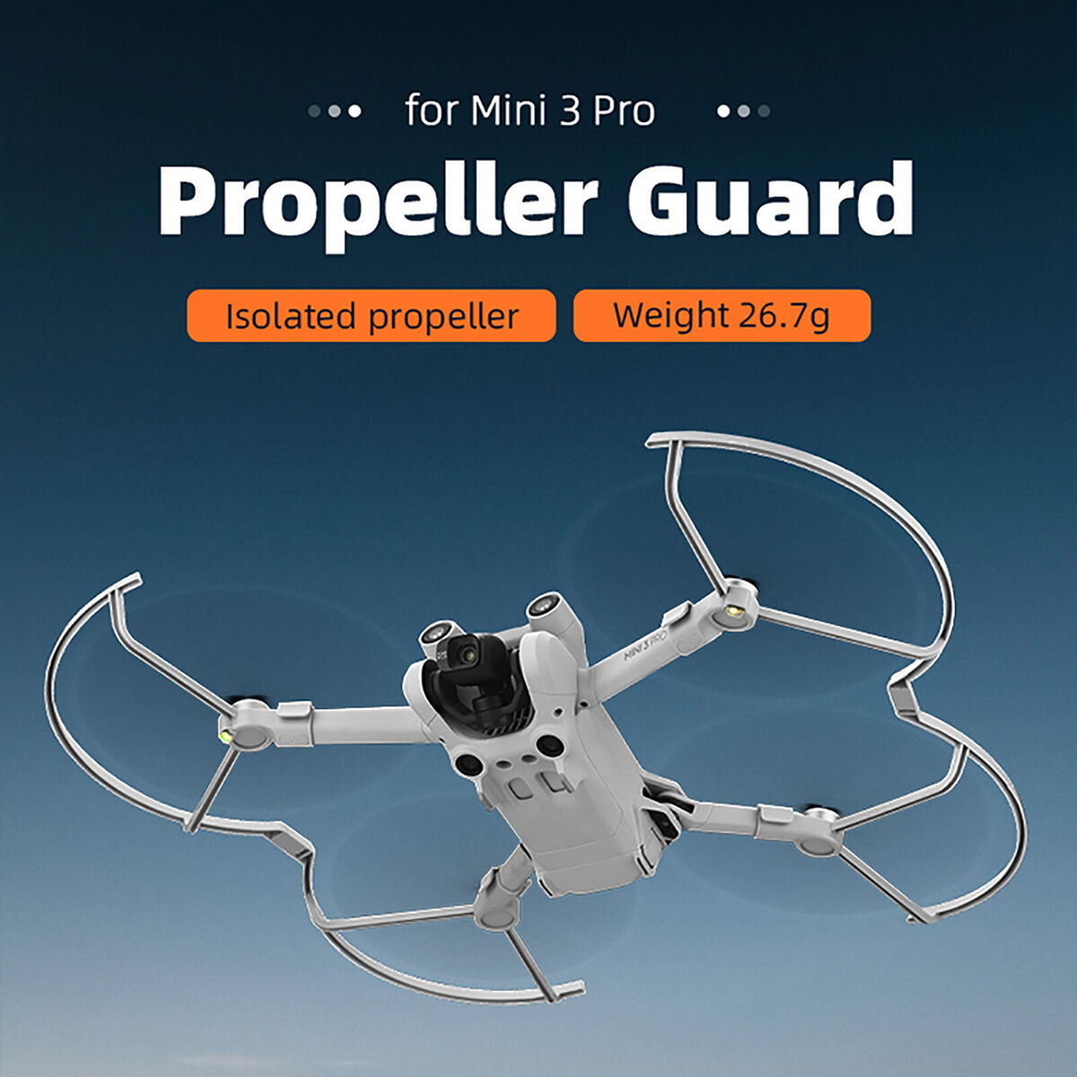 For DJI Mini 3 Pro Drone 360° Propellers Guard Anti-collision Ring Stabilizer