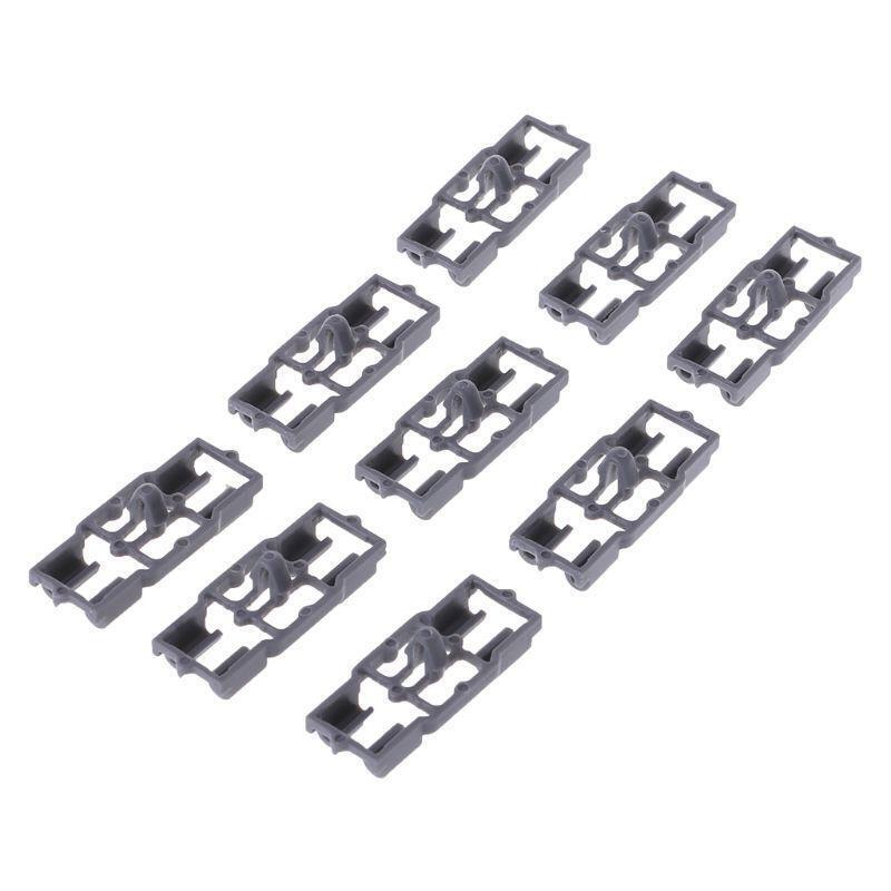 10Pcs Lower Door Weatherstrip Plastic Seal Retainer Clip Front Rear For BMW X5