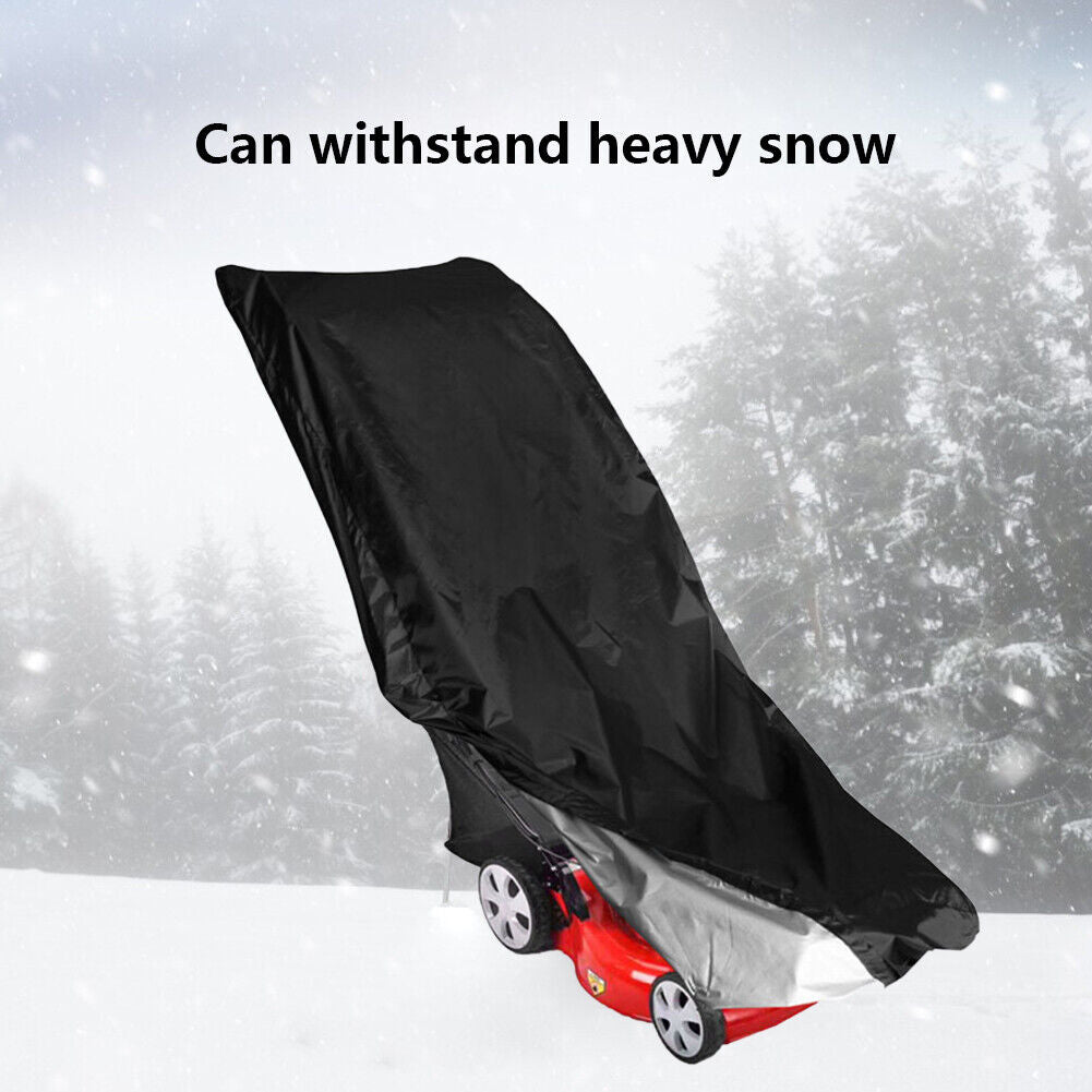 Waterproof Garden Lawn Mower Cover 210D Dustproof Sun Block Weeder Shield