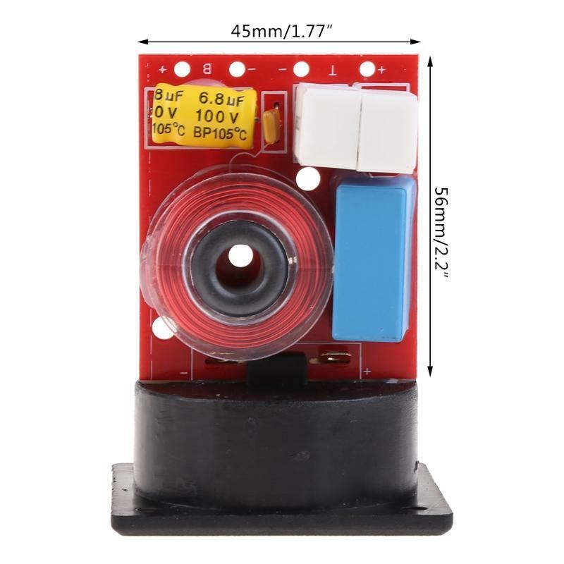 2 Way Hi-Fi Speaker Frequency Divider 80W Crossover with Junction Box WEAH D222