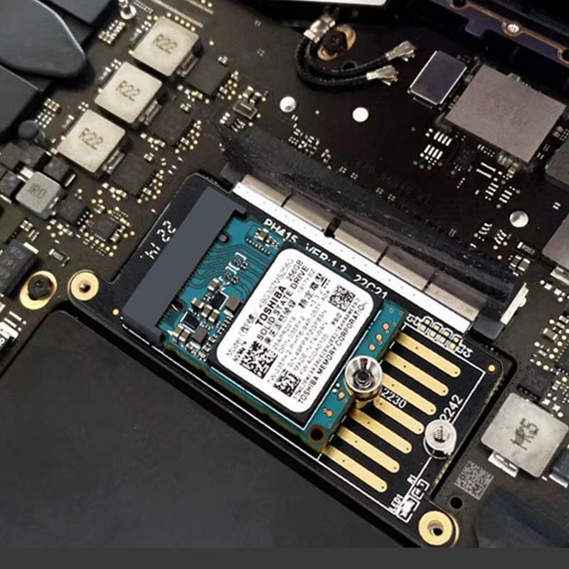 M.2 PCIe NVMe(M Key) 2230 2242 Type SSD to 2016 2017 13" A1708 SSD Adapter Card