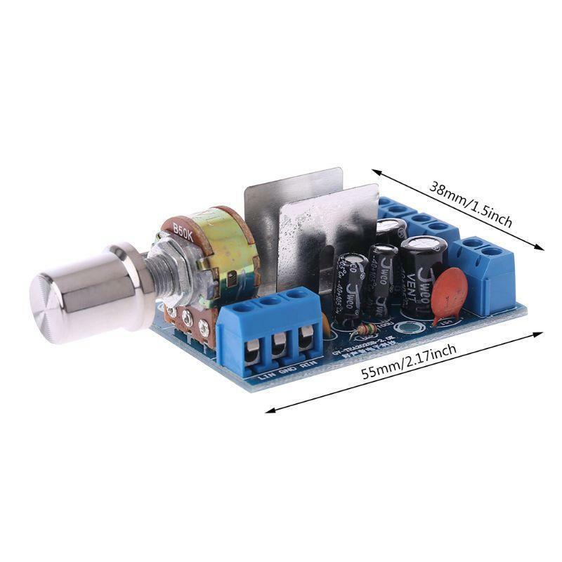 TEA2025B 2.0 Stereo Dual Channel Mini Audio Amplifier Board For PC Speaker 3W+3W