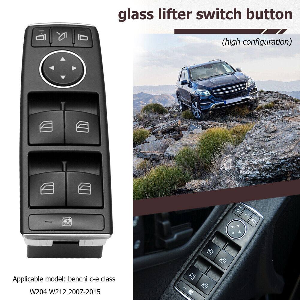 Master Power Window Switch for Mercedes-Benz W204 W212 07-15 2049055402
