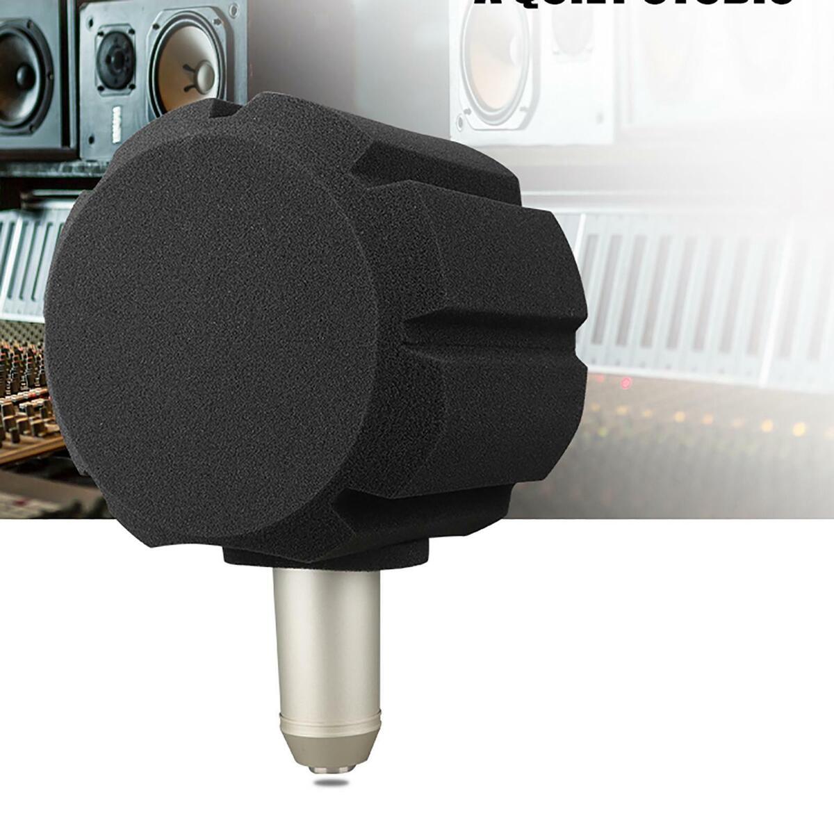 2x F2 Microphone Screen Acoustic Filter  Foam  Soundproof Mic