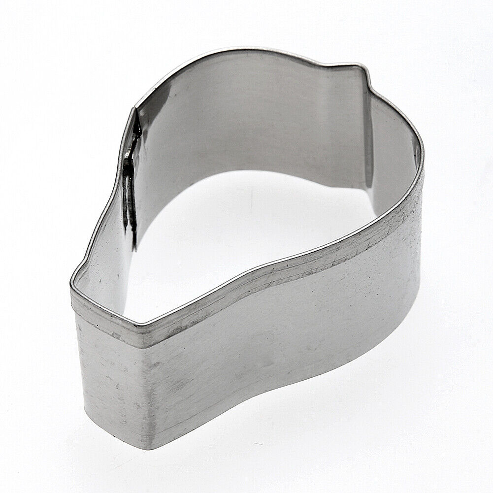 3pcs Clematis Flower Metal Cake Mold Stainless Steel Cookie Cutter Tools