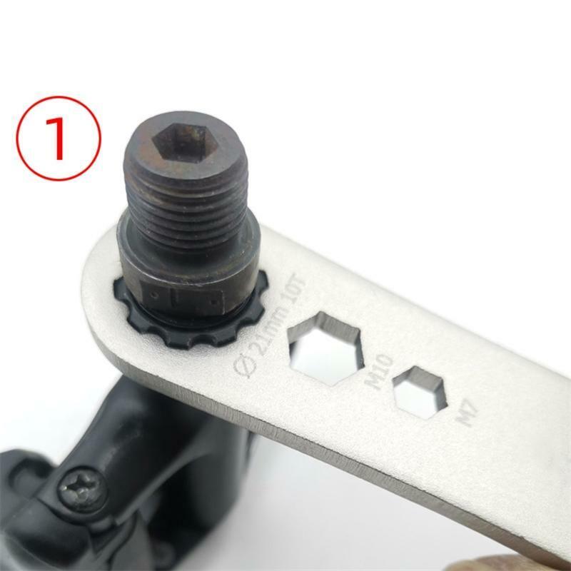 Bike BB Ring Spanner Tool Pedal Repair Wrench  Lock Pedal Disassembly Wrench