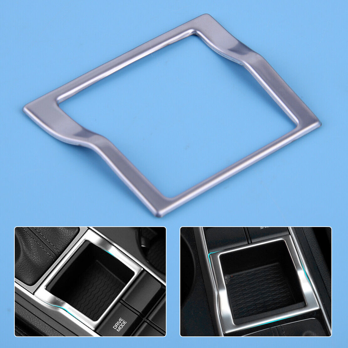 Stainless Steel Gear Shift Trim Frame Cover fit for Hyundai Tucson 2018 Li