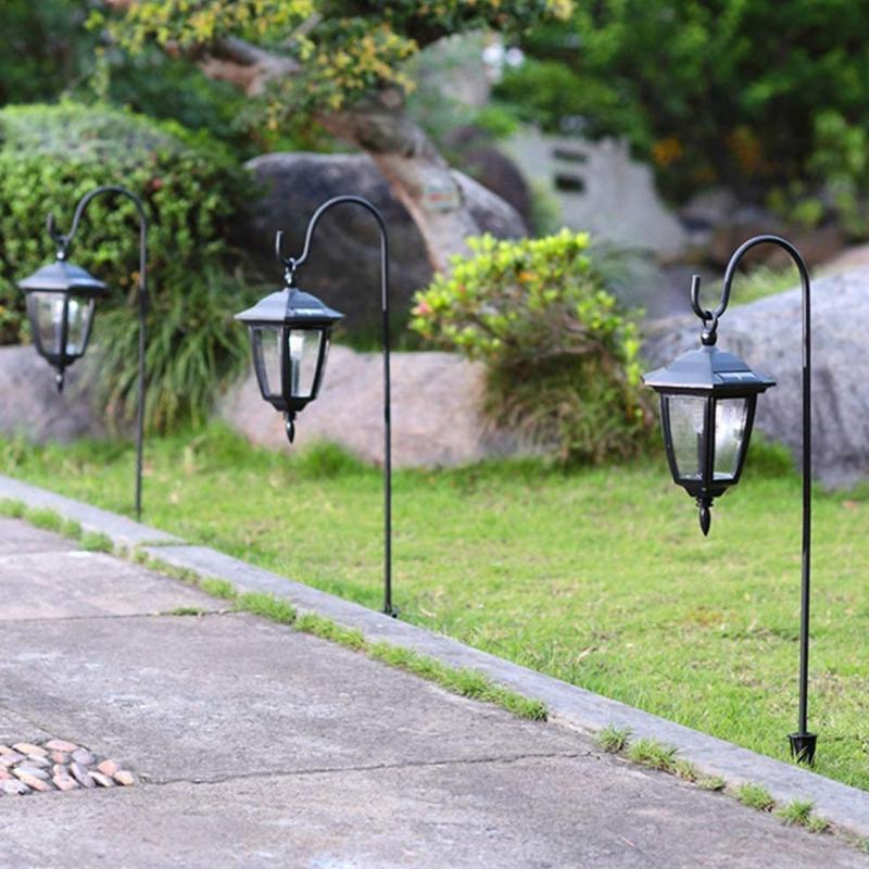 2pcs Universal Shepherd Hook Rustproof Anti Corrosion for Bird Feeder Lantern