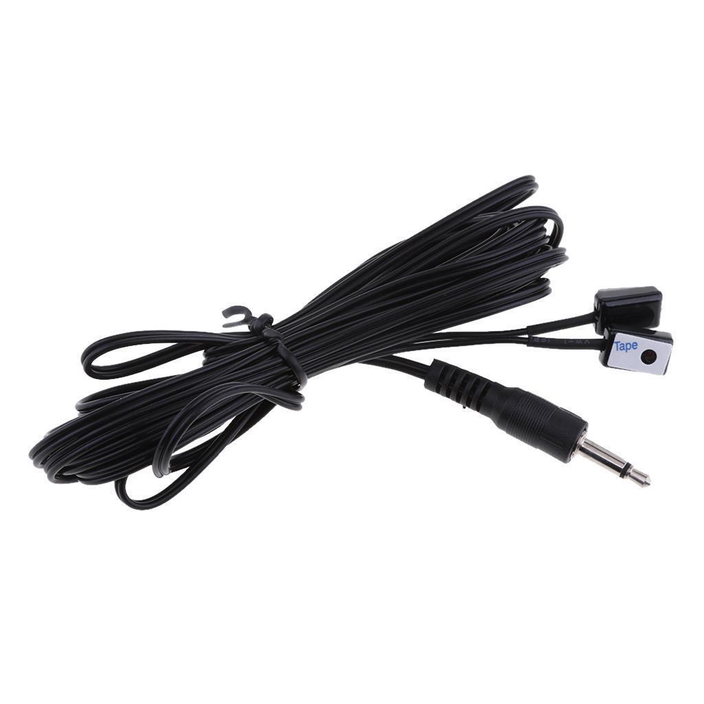 Premium 3 Meter IR  Cable 3.5mm Male to 2  Cable Television