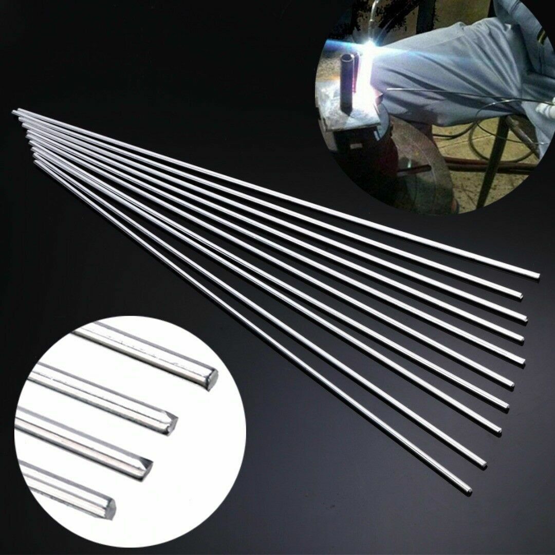 10x Aluminium Brazing  Welding Sticks Rods Wire for Repair Soldering 330x3.2mm