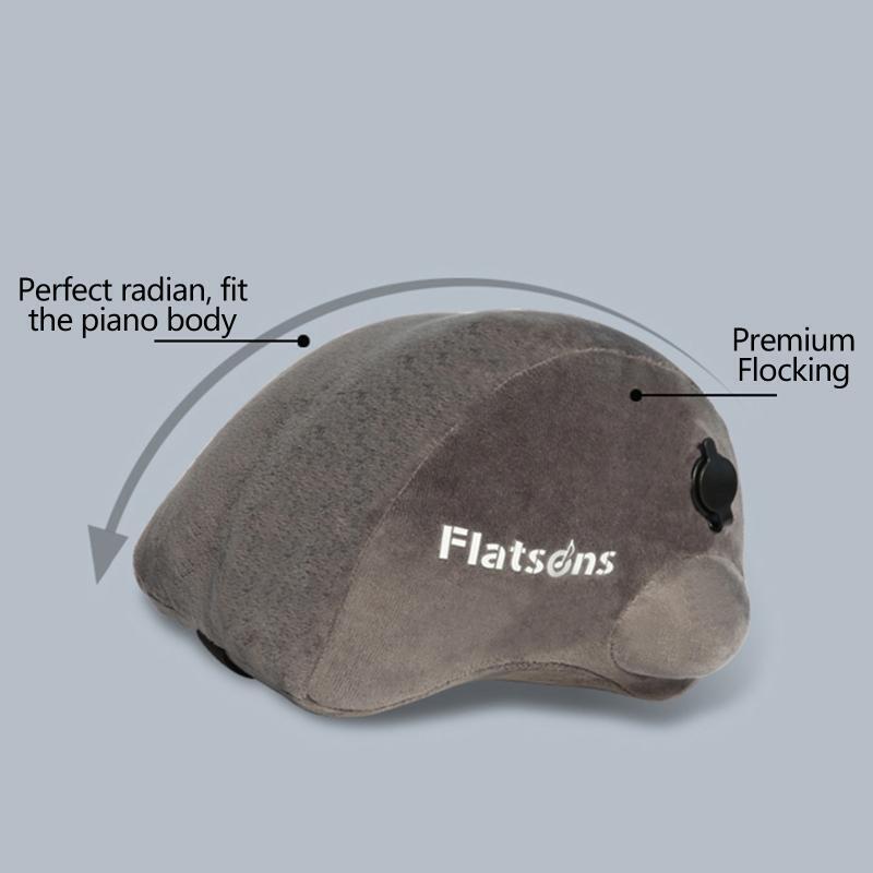 Folk Classical Guitar Inflatable Pad Rest Support Cushion Playing Stand Leg Pad