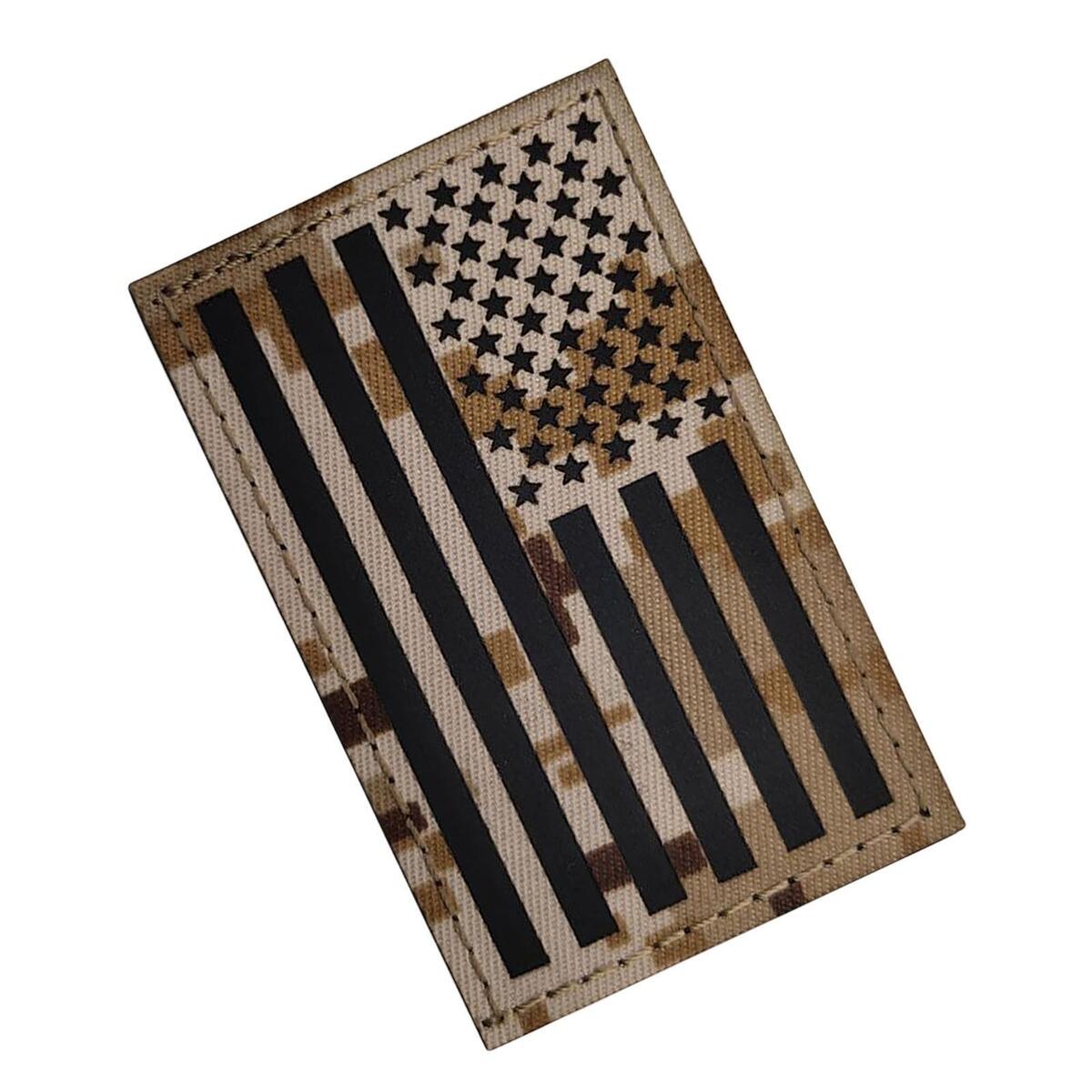 Flag Patches Badges Glowing in The Dark for Backpack Outdoor Pants Bags