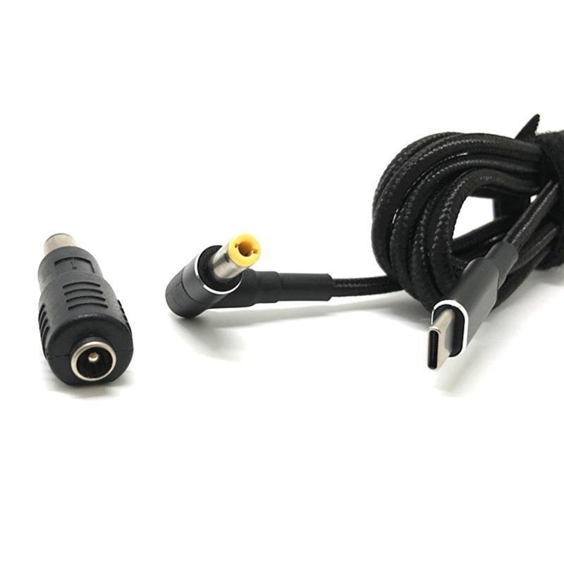 USB to DC 5.5x2.5mm Plug Power Charging Cable USB C to DC Power Cord Adapter