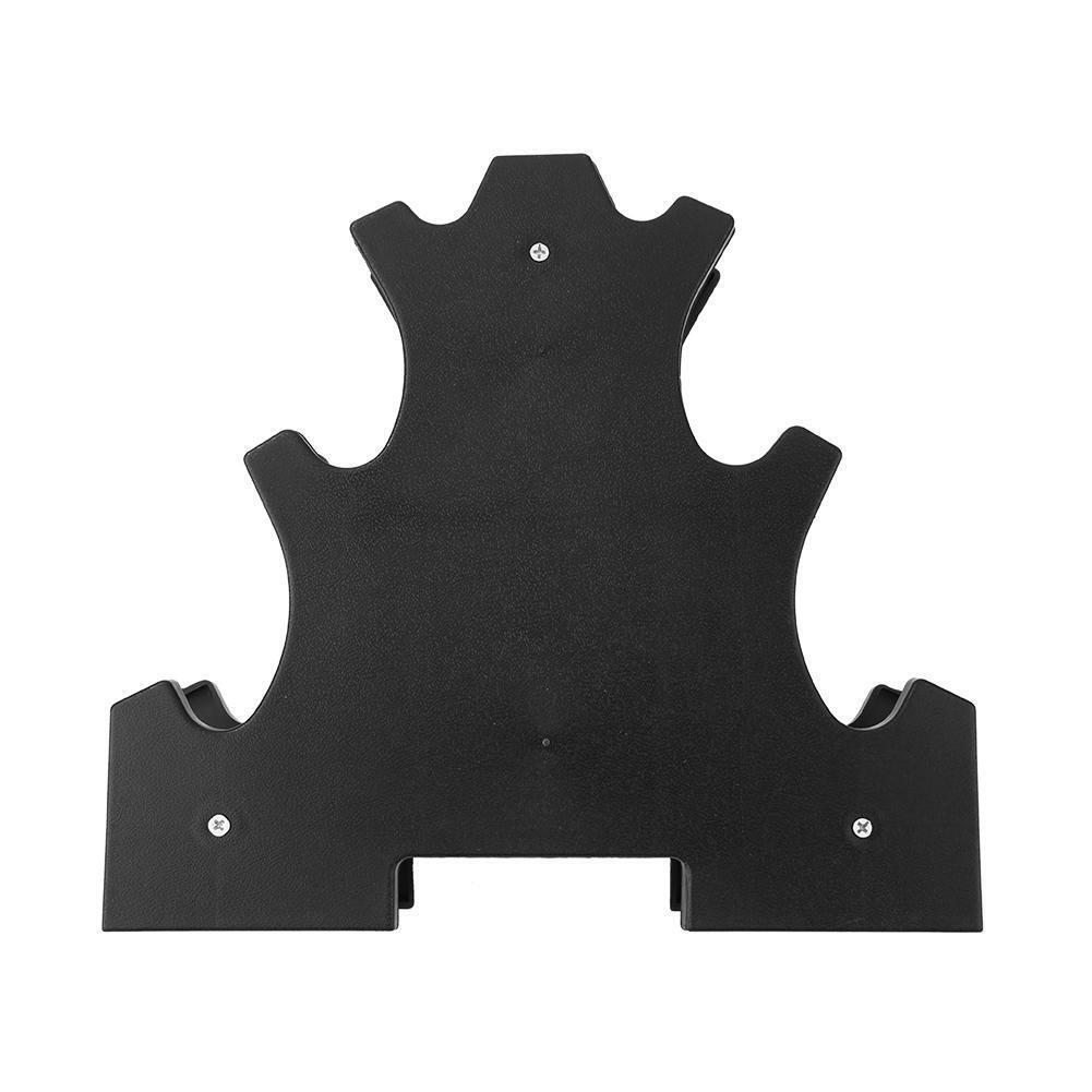 3 Tier Plastic Dumbbell Rack Storage Holder Tree Exercise Equipment Black?