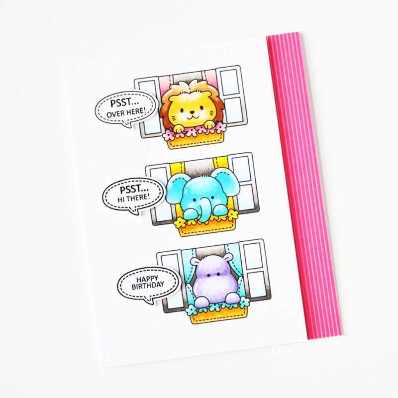 Animal Party Metal Cutting Dies Stencil for DIY Scrapbooking Paper Card Decor