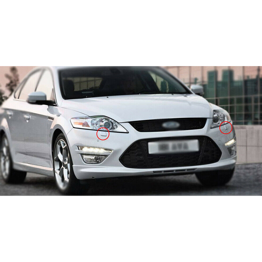 Right RH Headlamp Headlight Washer Jet Cover Cap fit for Ford Mondeo MK4 2007-10