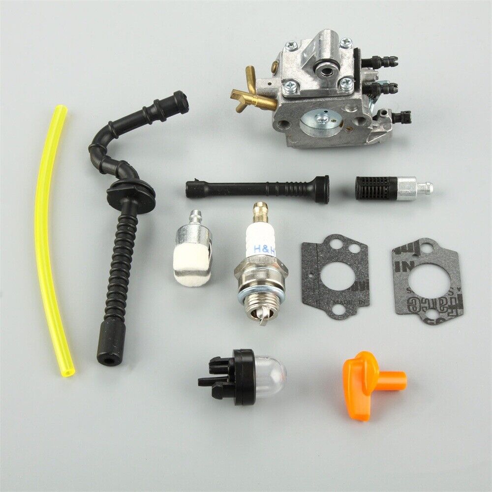Chainsaw Parts Carburetor Gaskets Fuel Filter Kit For Stihl MS192 MS192T MS192TC