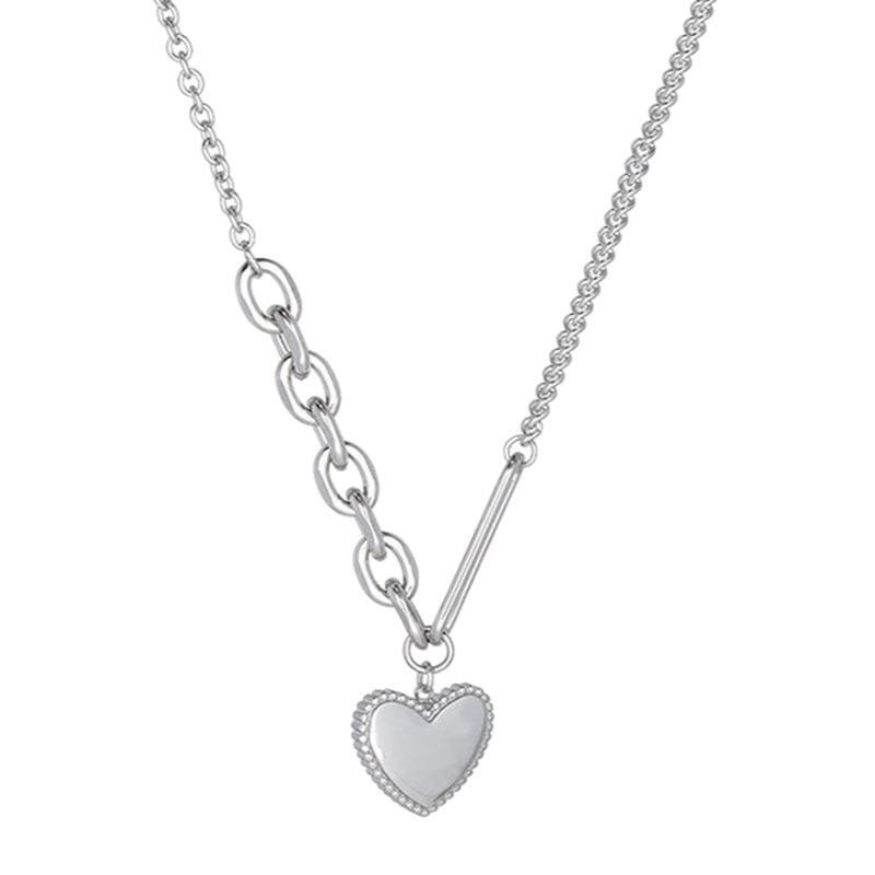 Japanese and Korean Love Necklace Female Ins Trend Hip-hop Punk Sweater Chain