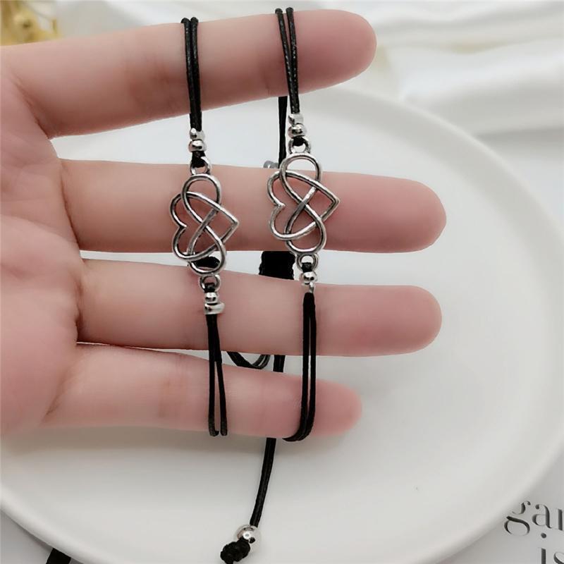 European American Card Couple Friendship Bracelet Simple and Creative Bracelet