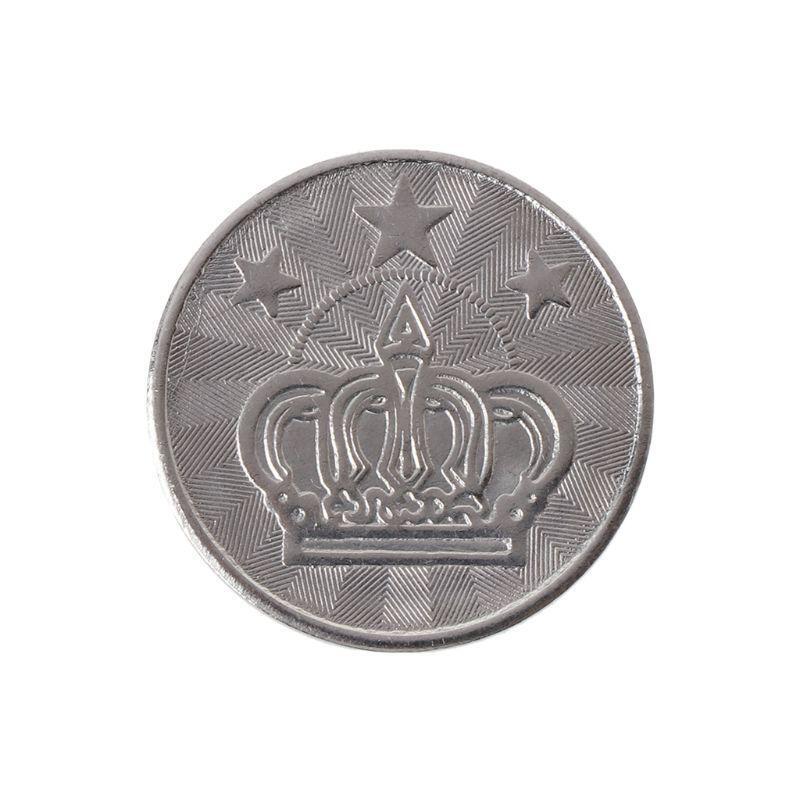 10Pcs 25mm Stainless Coins Commemorate Coin Metal Gift Crafts Souvenir Coins