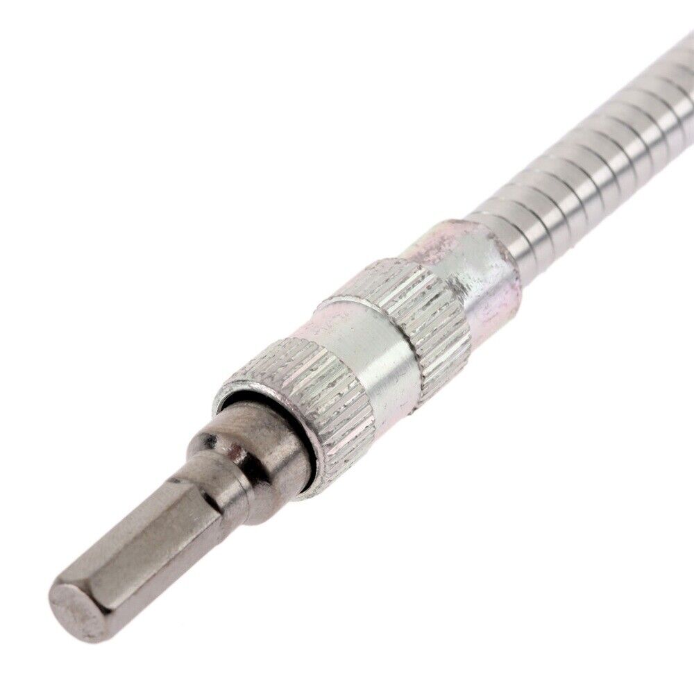 Electronic Drill Extension Hex Flexible Bending Shaft Connecting Adapter Link C8