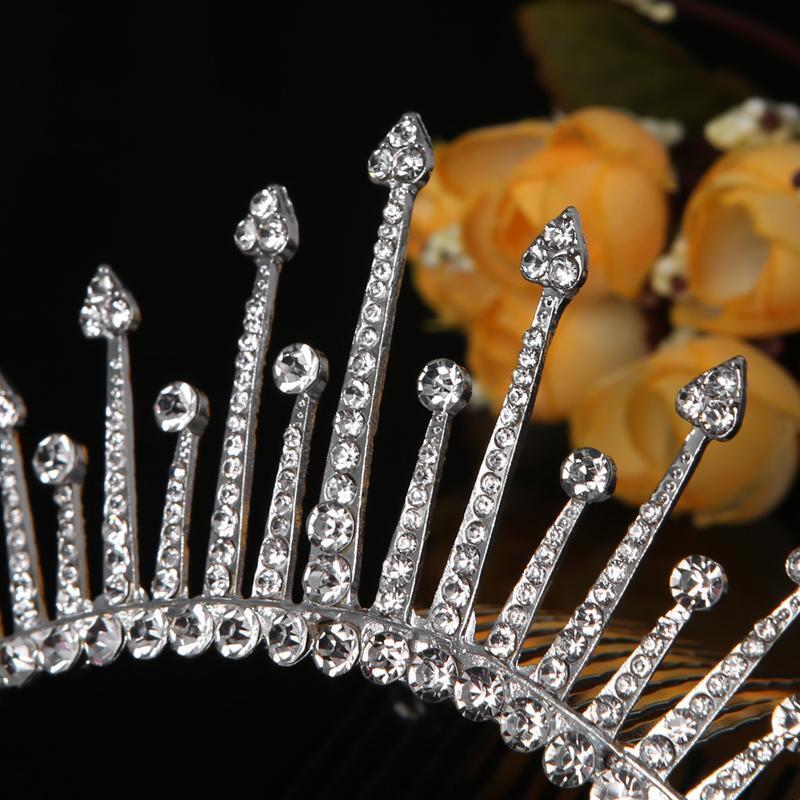 Gorgeous Hair Comb Crown Hair Clip Hair Accessories for Street Shooting