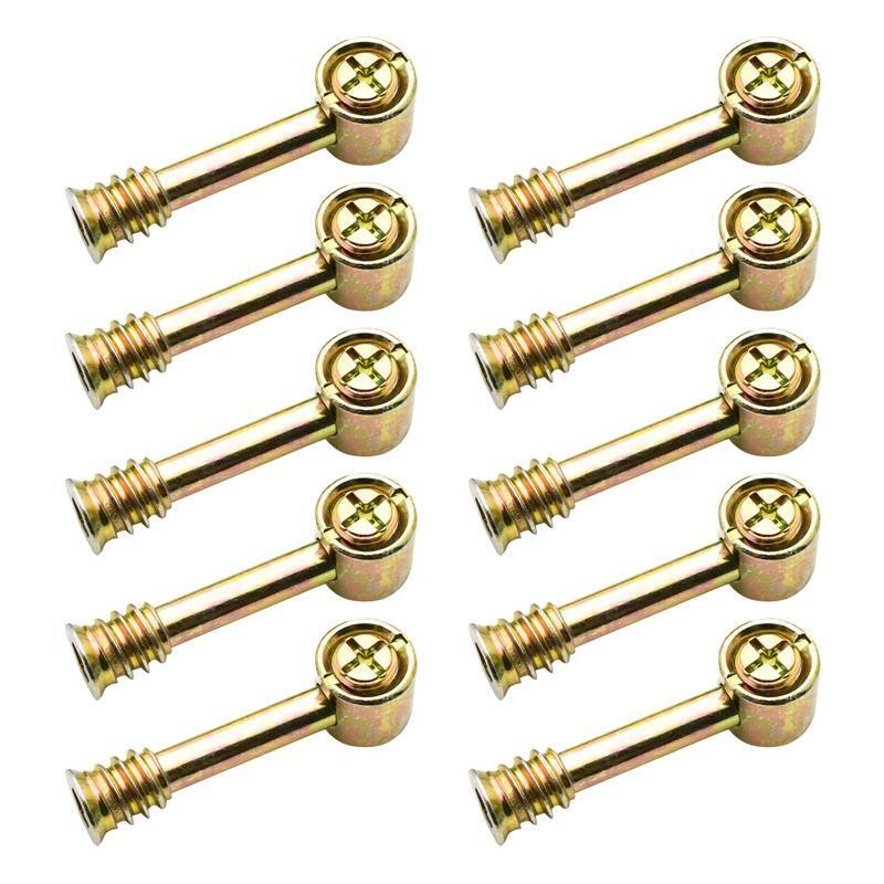 Hammer Screw Nut Four-in-one Connector Four-in-one Bed Assembly Carbon Steel 10x