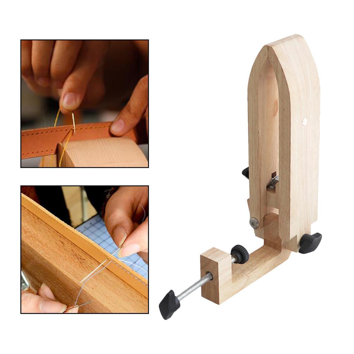 Inches Holder Leather Adhesive Horse Tool Wrapped Table Rotation Clamp
