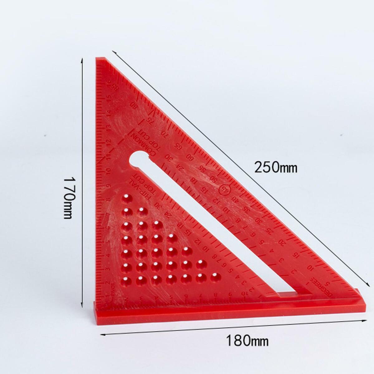 Multi Function Triangle Ruler Protractor Square Ruler Building Framing Tools