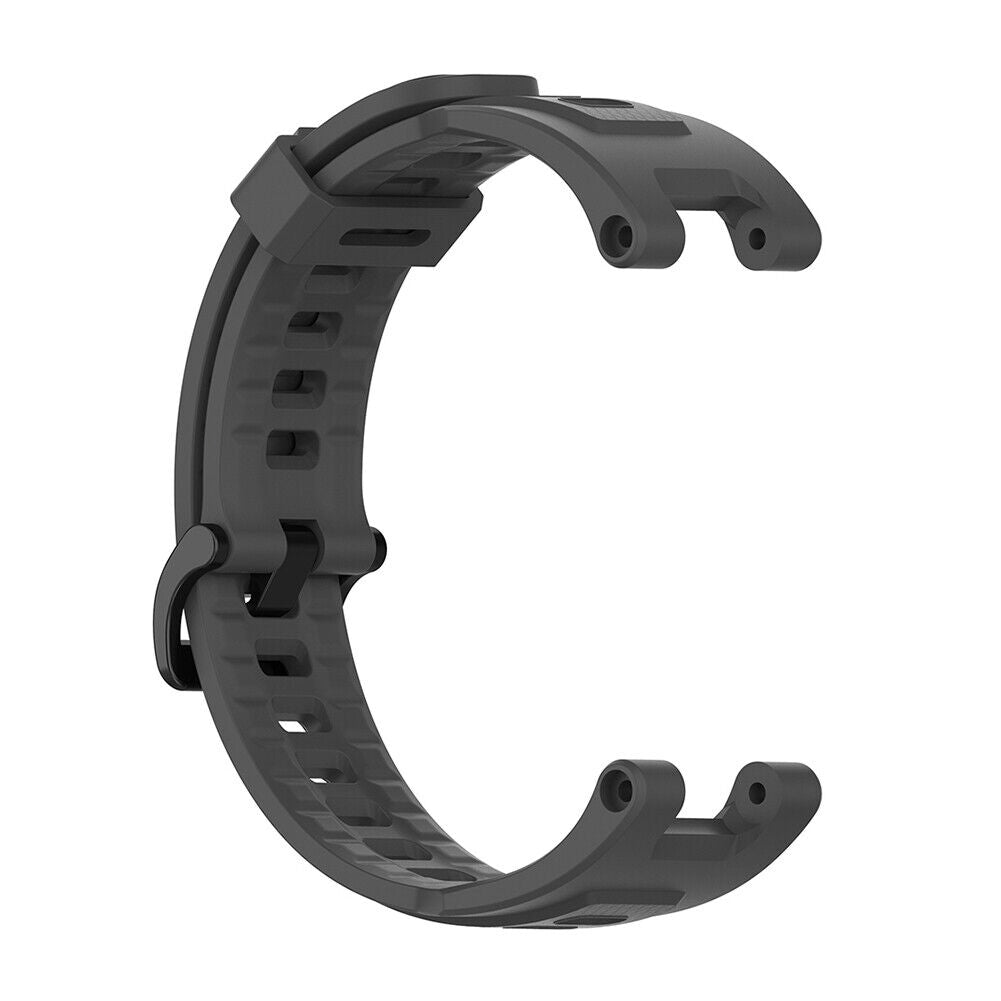 Silicone Watch Strap Band for Huami Amazfit T-Rex Pro/Amazfit T-Rex (Grey)
