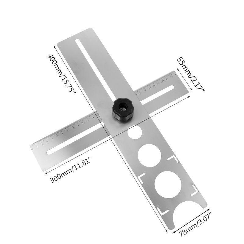 Multi-Functional Tile Locator Puncher Tapper Adjustable Tile Fixing Decoration