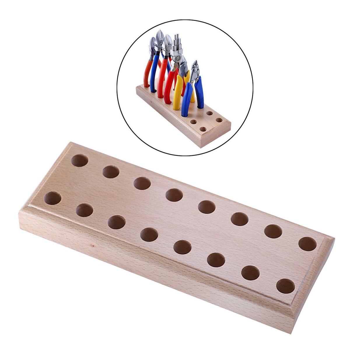 1pc Sturdy  Plier Block Desktop  Storage DIY Crafting Beading