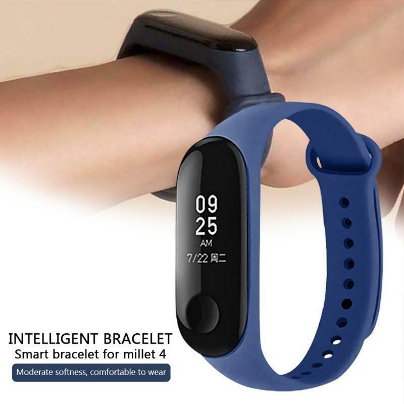 15pcs Silicone Watchband Replacement Bracelet for Xiao mi Mi Smart Band 4 3