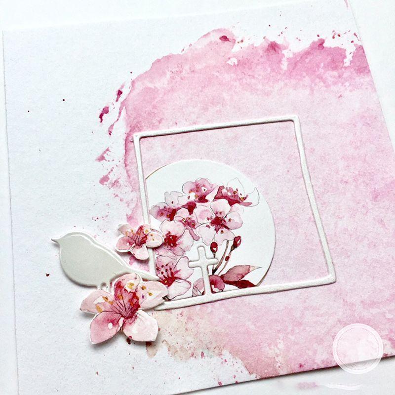 Cross Frame Metal Cutting Dies Stencil DIY Scrapbooking Album Stamp Paper Card