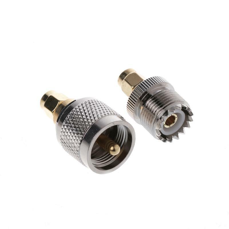 4 Pcs A13 Kit Adapter PL259 SO239 to SMA Male Female RF Connector Test Converter