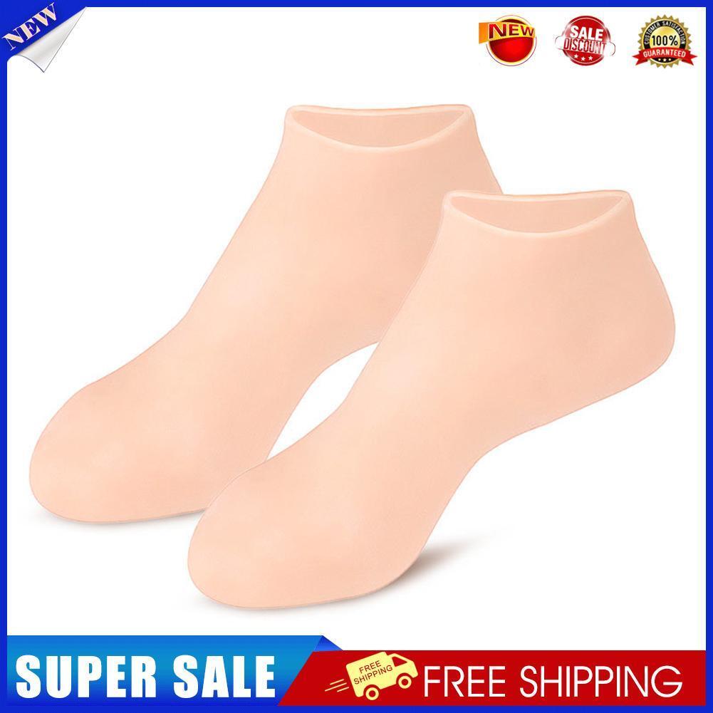 1 Pair Foot Care Socks Moisturizing Gel Cracked Skin Protectors Socks (L)