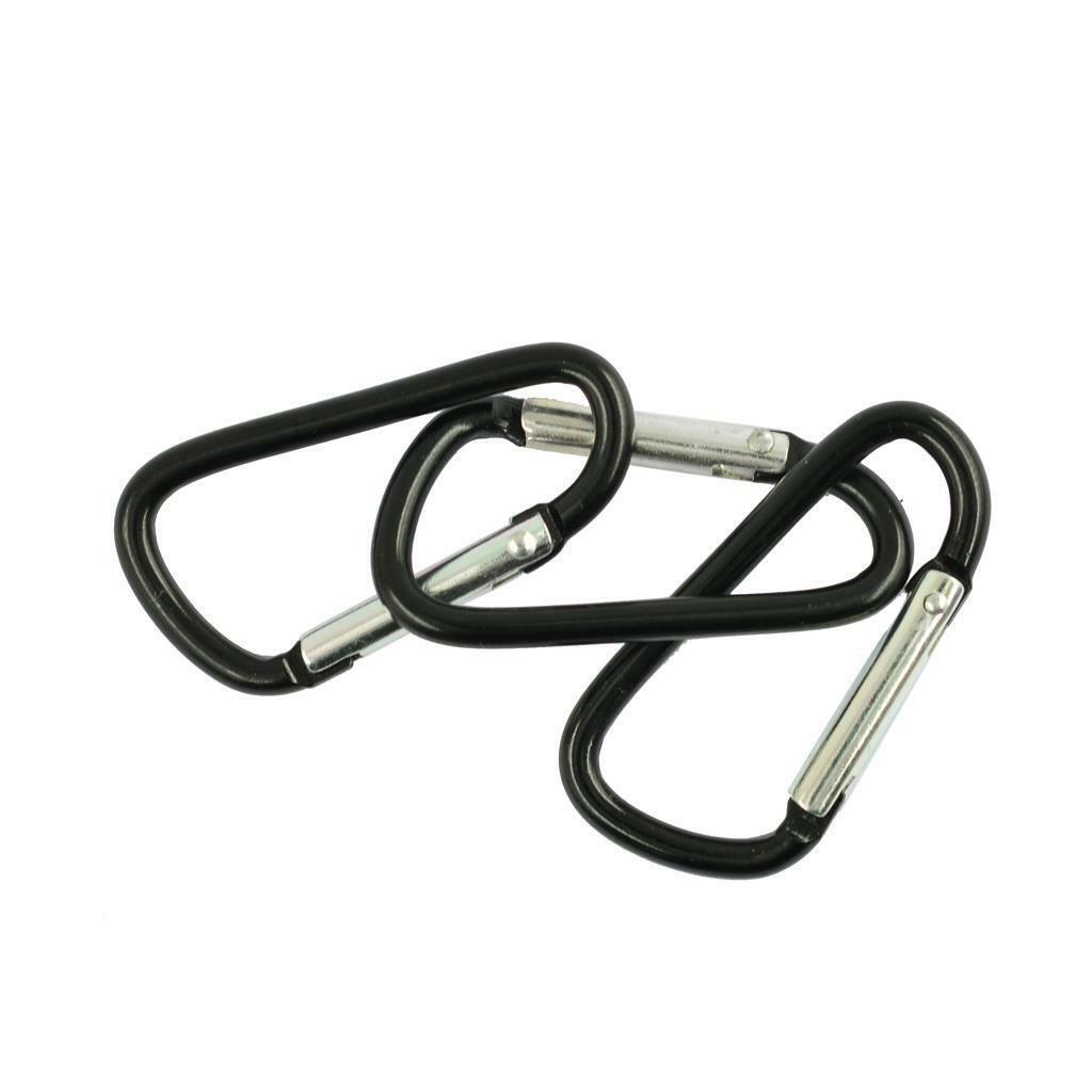 40Pcs  Screw  Carabiner Outdoor Climbing Hiking Caving Buckle