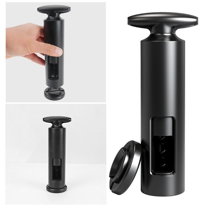 Wine Opener Kit Bar Accessory with Corkscrew Stoppers Decanter Cutter Wine Ring