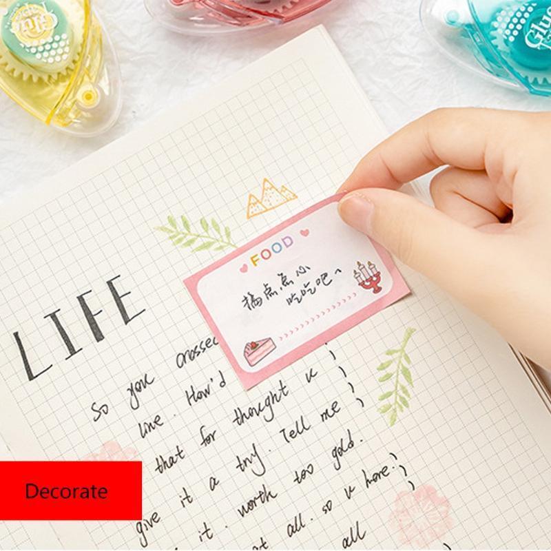 Adhesive Dots Applicator Scrapbook Runner Tape Roller Permanent Easy to Operate