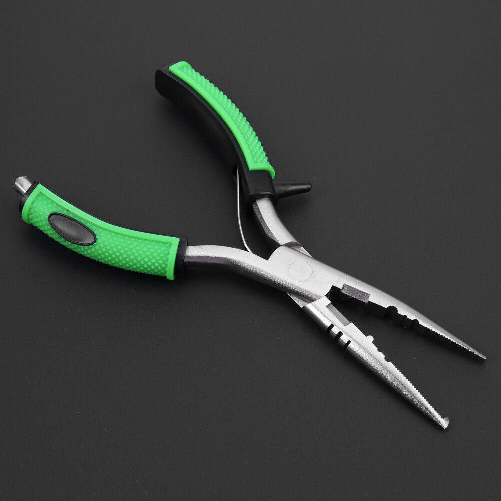 1pc High Carbon Steel Metal Fishing Split Ring Pliers Cutters Hook Remover