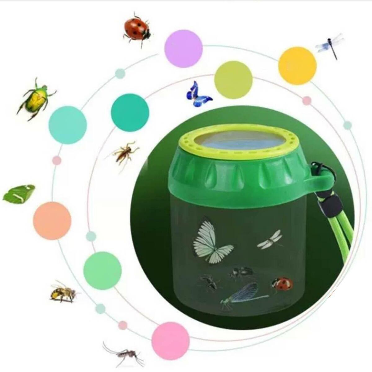Transparent Insect Bug Viewer Magnifying Insect Box for Outdoor Exploration