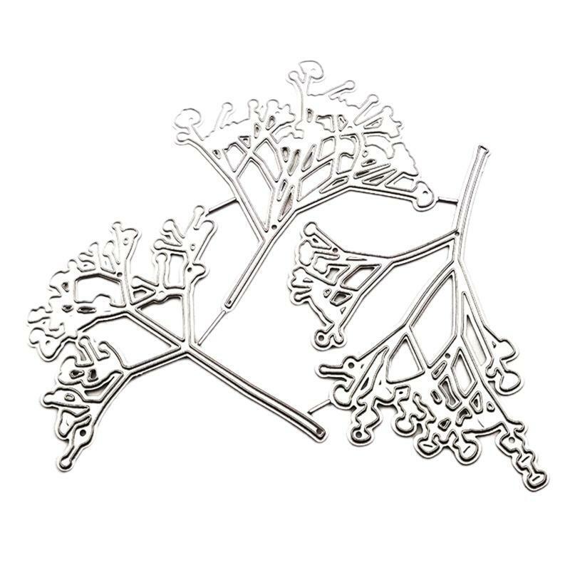 Dried Flowers Metal Cutting Dies Stencil DIY Scrapbooking Album Paper Card Mold