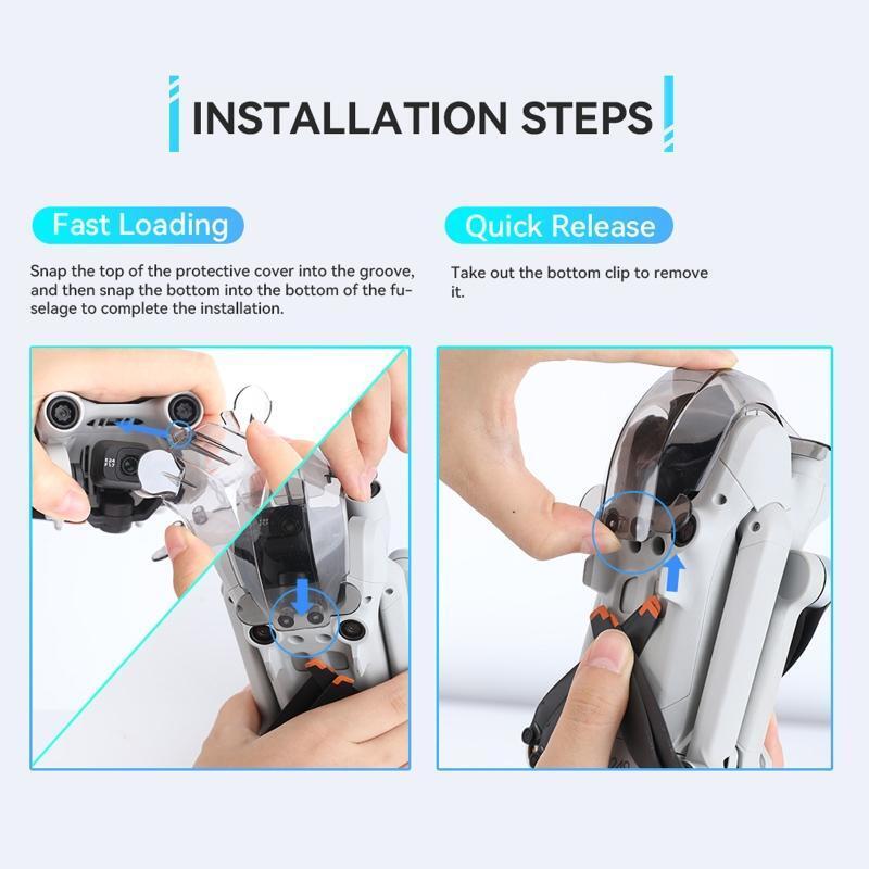 Dust-proof Camera Lens Cover Case Drone Protection Cap for Mini 3 Pro Gimbal