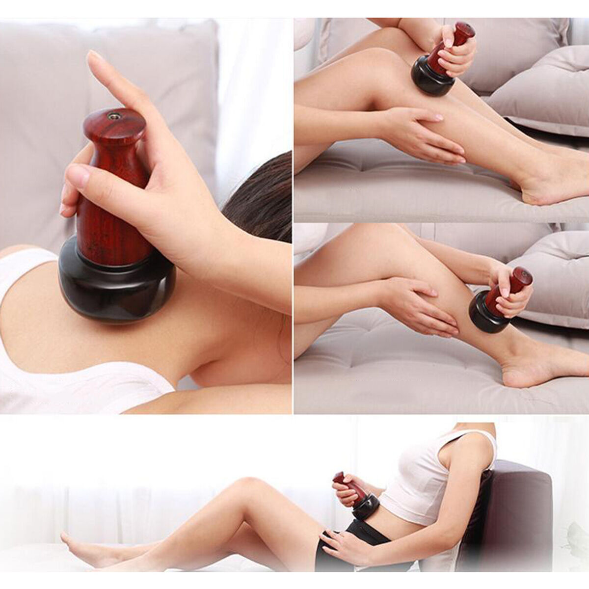 Electric Acupuncture Point Massager Taiji Ball Electric Warm for Living Room