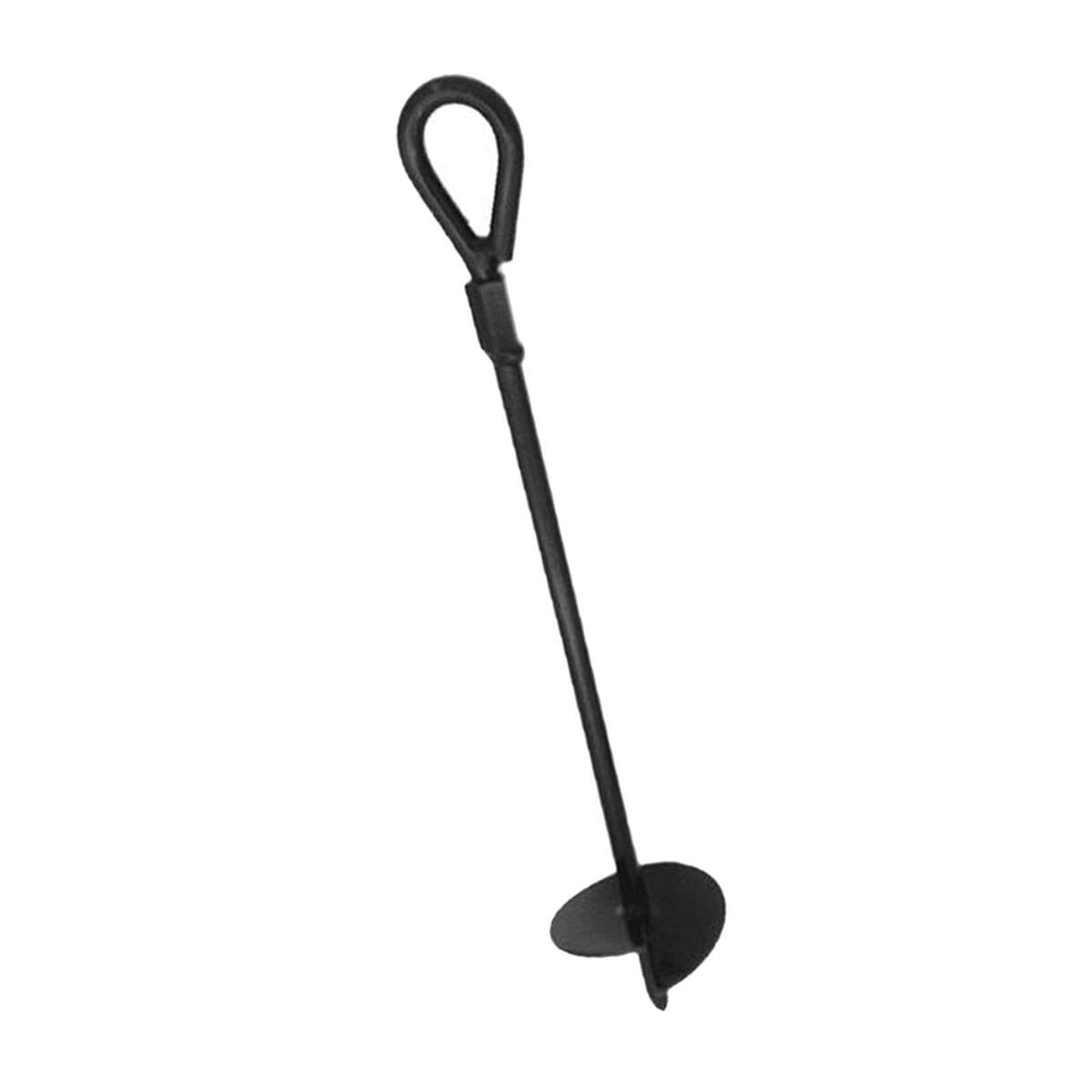 Steel Ground Anchor Trampoline Accessories Tie Down Drill Bit for Camping