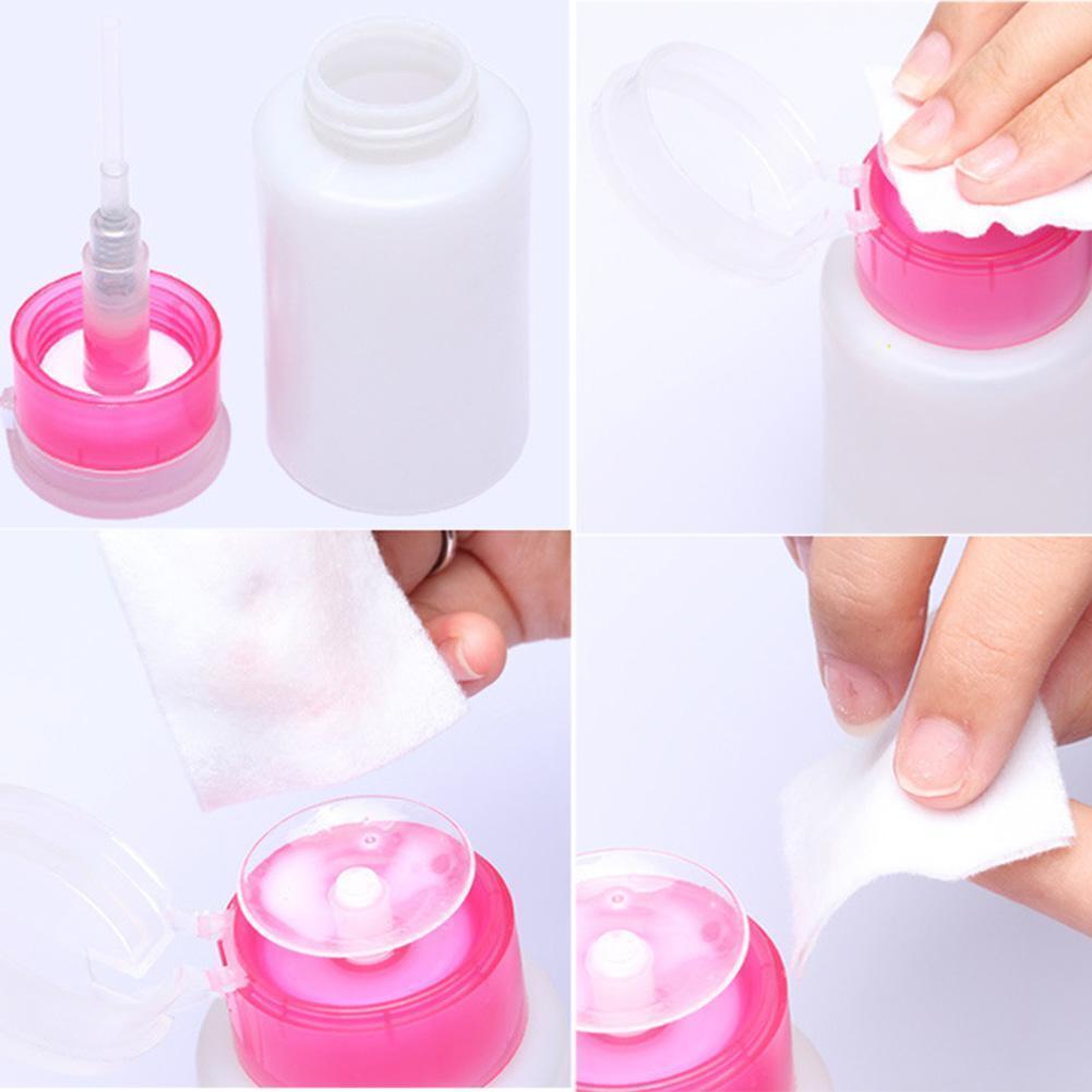 150ML Pump Dispenser Bottle Nail Art UV GEL Polish Remover Acrylic