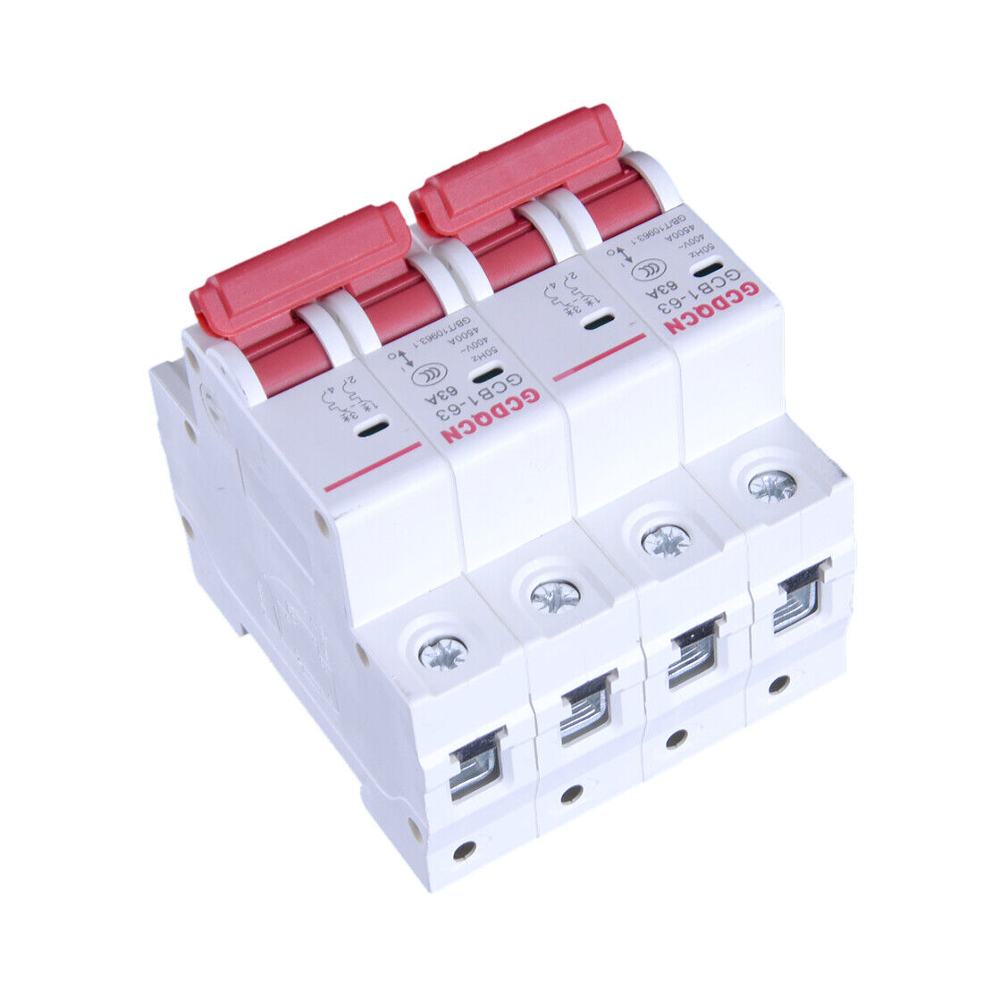 2P 63A MTS Dual Power Manual Transfer Switch Circuit Breaker MCB 50HZ/60HZ