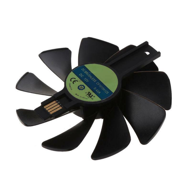 Replacement for Sapphire NITRO RX 580 480 470 4G RX Vega64 8GB Graphics Card Fan