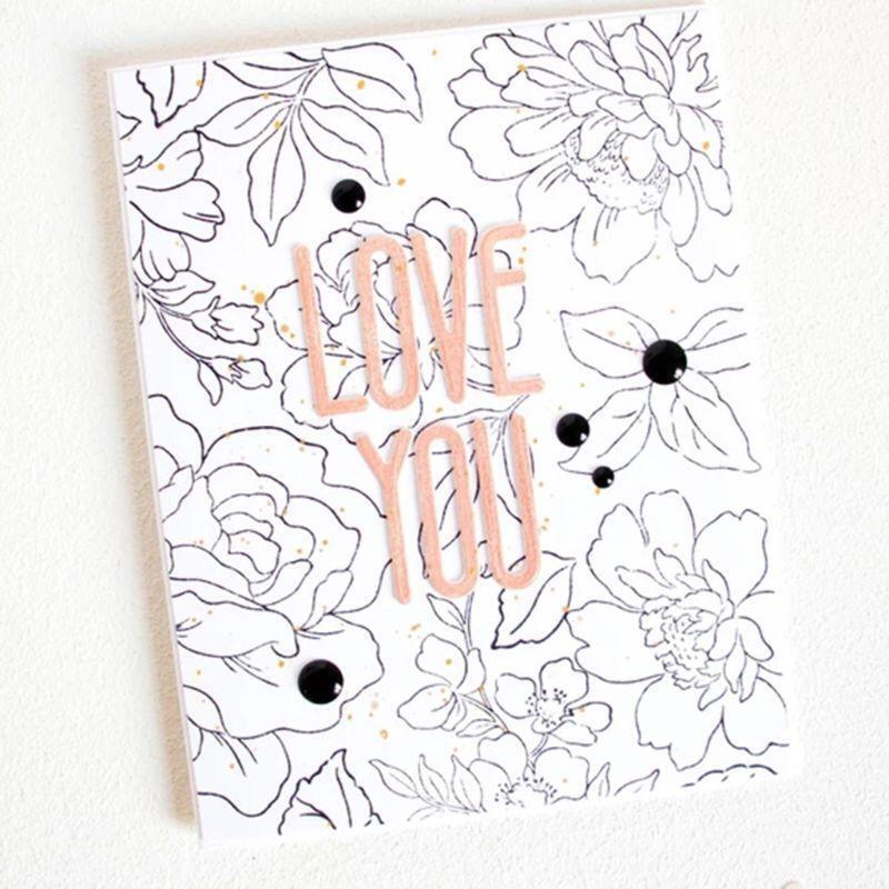 Alphabet Group DIY Metal Cutting Die Stencil Scrapbooking Album Paper Card Craft